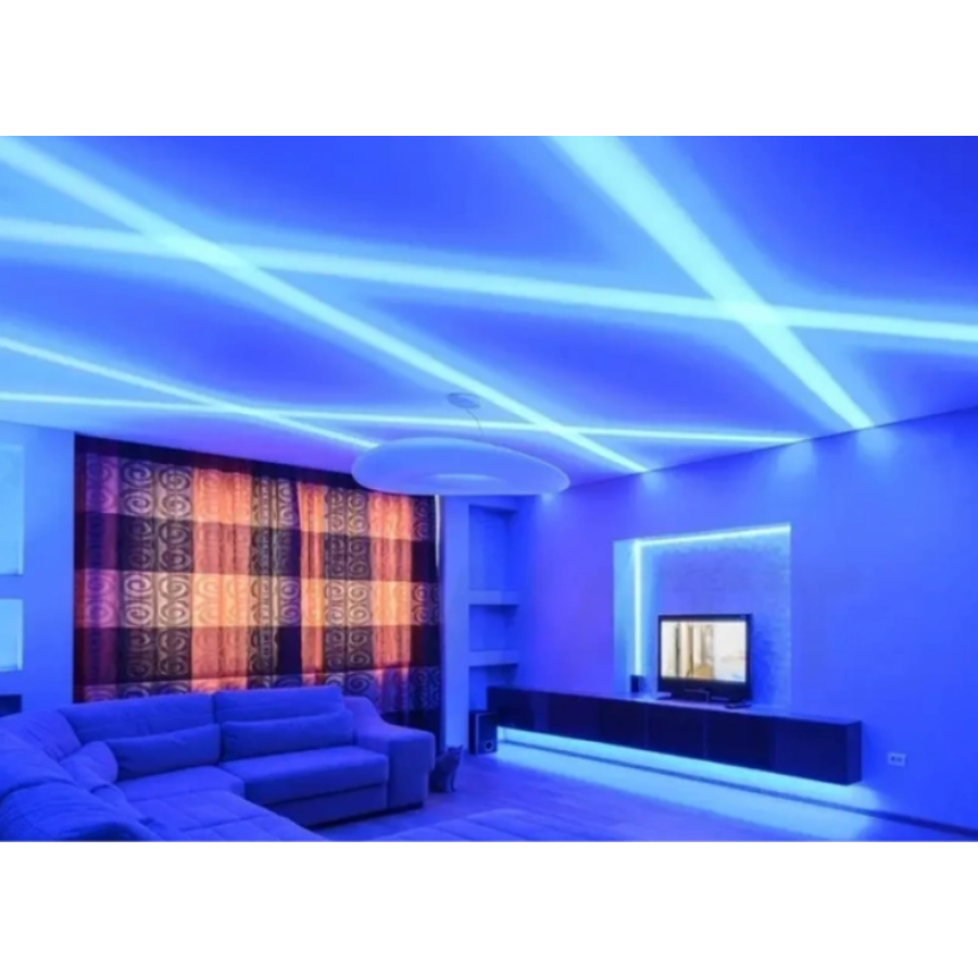 Світлодіодна стрічка NEON 220V JL 2835-120 Blue IP65 - фото 4