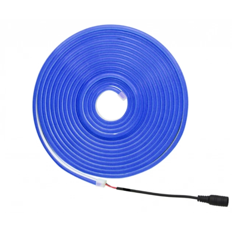 Світлодіодна стрічка NEON 220V JL 2835-120 Blue IP65 - фото 1