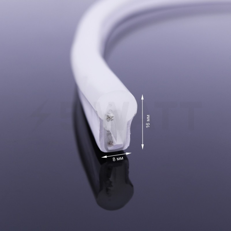 Світлодіодна стрічка NEON 220V JL 2835-120 White IP65 - фото 2