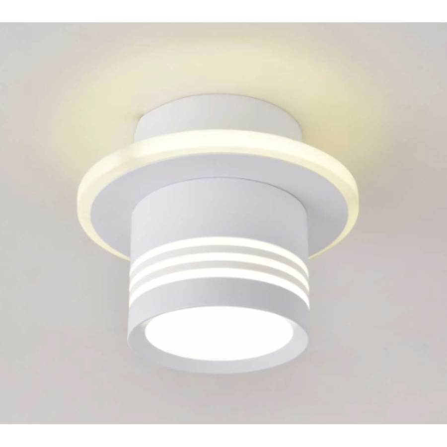 Точковий світильник Sirius RD814-1 WT 8*2W 109*87 - фото 1