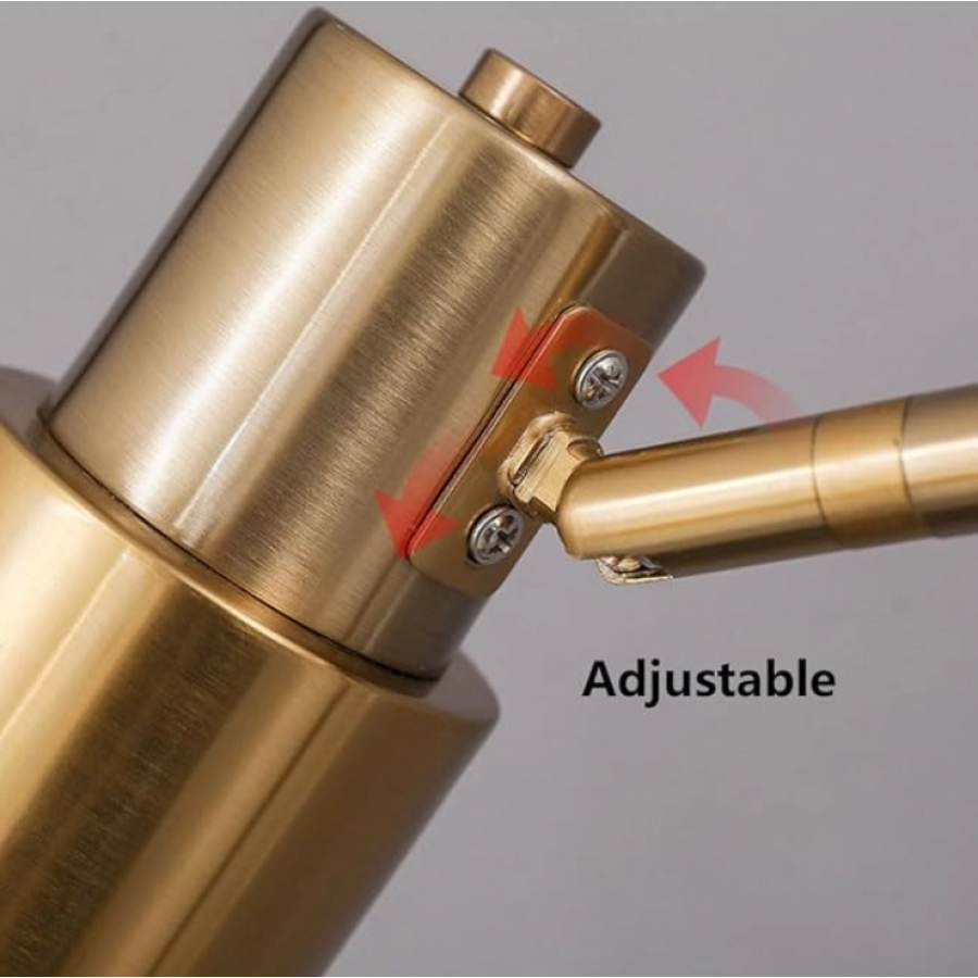 Торшер Sirius F007 FG золото - фото 2