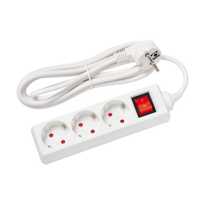 Удлинитель Delux G3J 1.5m З/С new