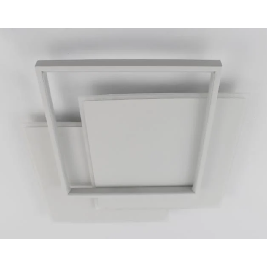 Управляемая светодиодная люстра 10110-1 VEGA triple 80W 3S-ON/Off-470*470*60-WHITE/WHITE-220-IP20 - фото 3