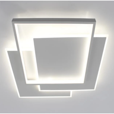 Управляемая светодиодная люстра 10110-1 VEGA triple 80W 3S-ON/Off-470*470*60-WHITE/WHITE-220-IP20
