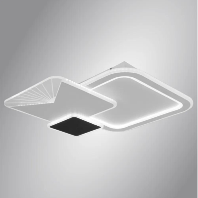 Управляемая светодиодная люстра 10209 COMETA-105W-3S-APP-500x60-WHITE/BLACK-220-IP20