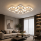 Управляемая светодиодная люстра 10597 OVAL 75W 6S 810x600x175-WHITE-220-IP20
