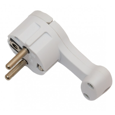 Вилка RH STANDART угловая, плоская с/из белая HN-021141