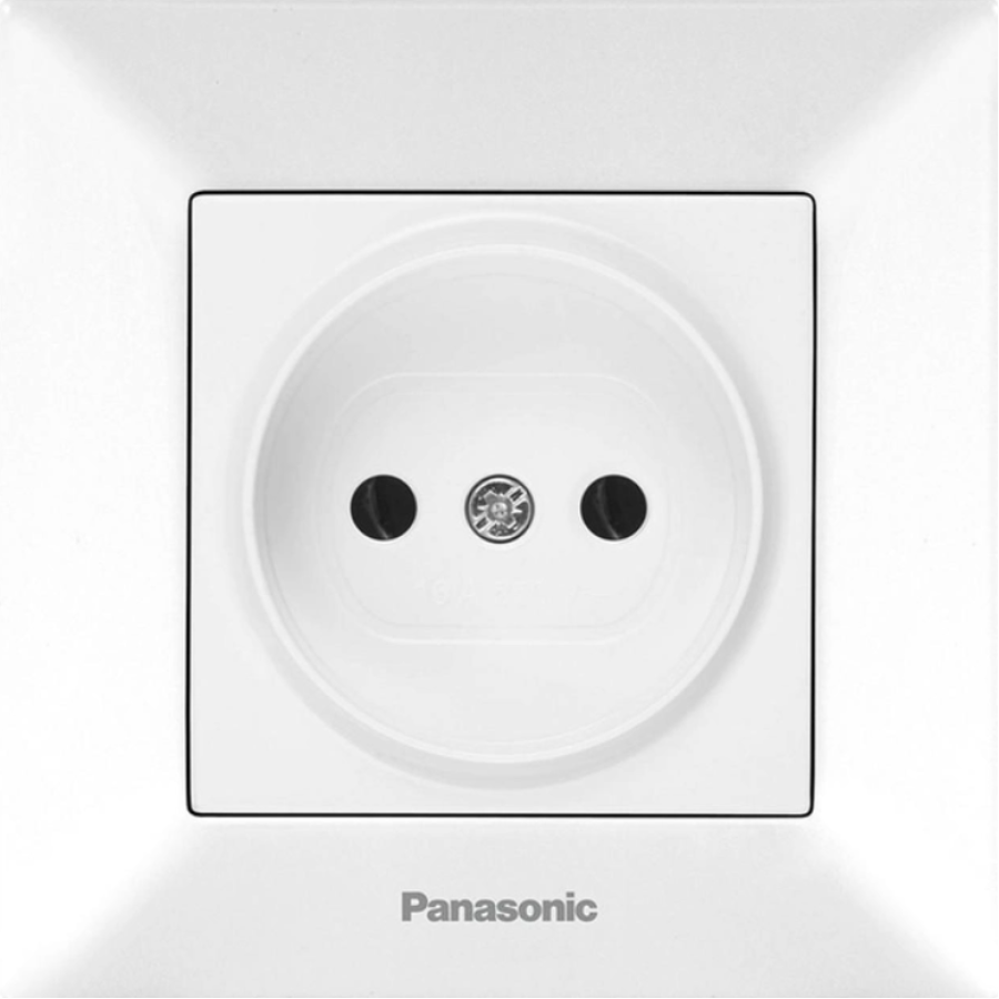 Розетка 1-я Panasonic Arkedia Slim (WNTC02012WH-UA) - фото 1