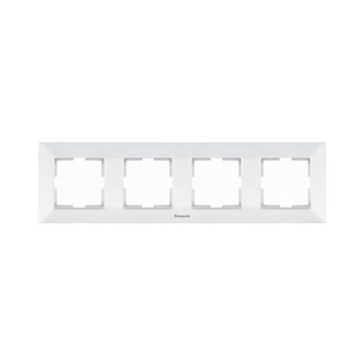 Рамка 4-а Panasonic Arkedia Slim (WNTF08042WH-UA)