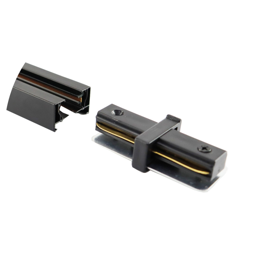 Соединитель шинопровода VELMAX V-IC прямой черный - фото 2