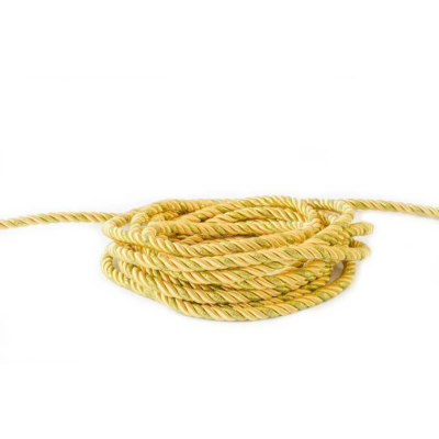 Декоративный канат желт+золото 174 10мм