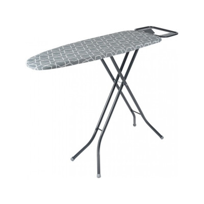 Гладильная доска EuroHome NAVY 30*90см основа металлизированная сетка (абстракция серая)
