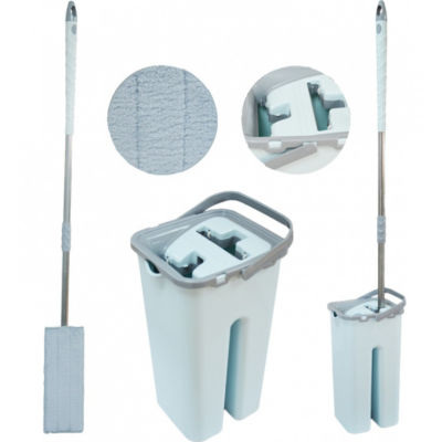 Комплект для мытья полов Zambak Plastik Smart (ведро 8 л., запаска с телескопическим тростью)