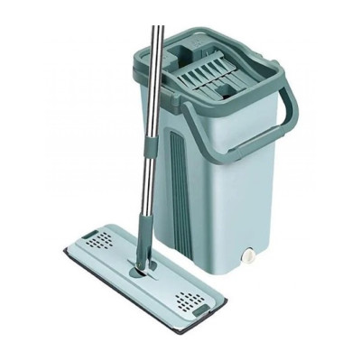 Комплект для уборки Eco Fabric Mop Scratch (с двумя насадками), бежевый