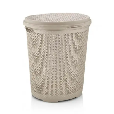 Корзина для белья PEARL 45л, овальная 46*38*52,5 см. (лат.)*12