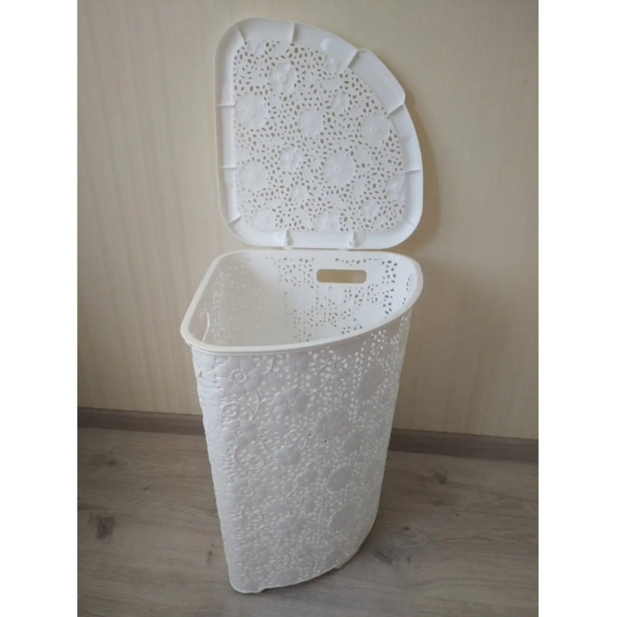 Корзина для білизни кутова Elif Plastic 