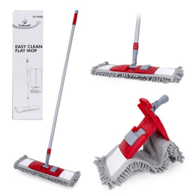 Полонатиратель с основанием Valsar Premium 40 см, насадка из микрофибры и телескопической рукояткой 120см.