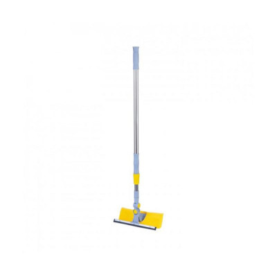 Окномыйка с губкой Eco Fabric 25 см. и телескопической рукояткой 86-122 см.